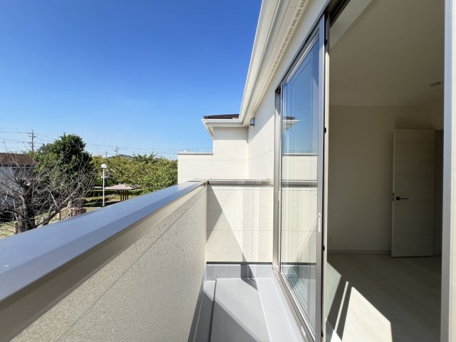碧南第63相生町　全4棟　1号棟のバルコニー