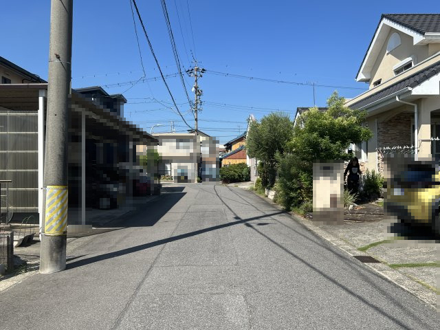 碧南第63相生町　全4棟　1号棟の前面道路含む現地写真