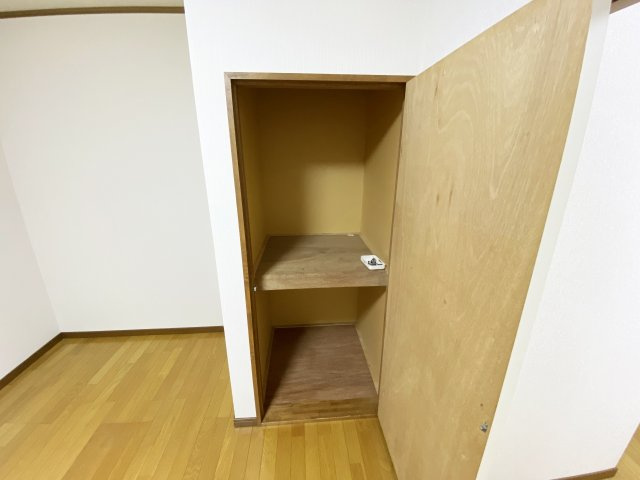 コーポラス光の収納|たっぷりとした収納スペースです