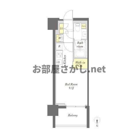 プライムメゾン錦糸町の間取り