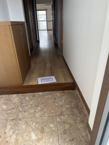 パークシティーたかしＡ棟の玄関