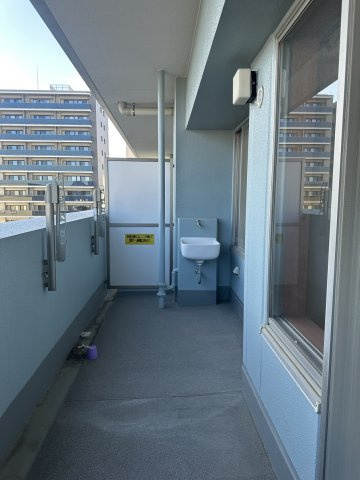 キャンファーローレルタワー豊橋　802号室のバルコニー|現入居者、入居前の写真を掲載