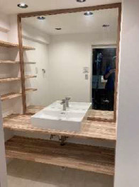 コーシン菊名第二マンションの洗面所