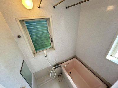 【浴室】 | 三池コーポ | シングルレバーのサーモ水栓で、温度調整も楽々です