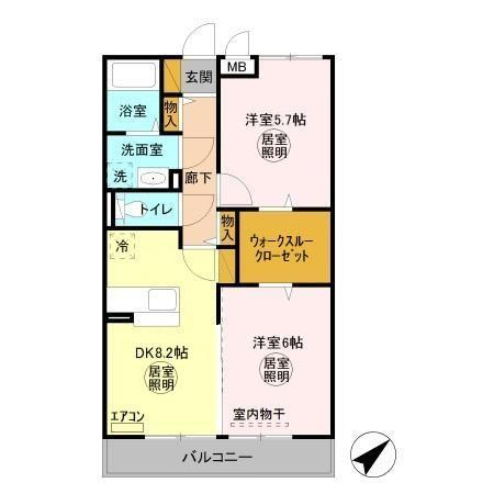 Jistの間取り