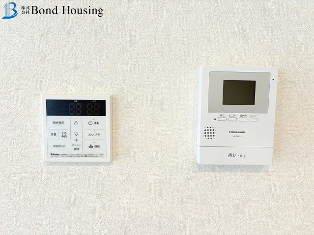 並列２台駐車・西神中央駅徒歩２５分・狩場台　全２棟　２号地の防犯設備