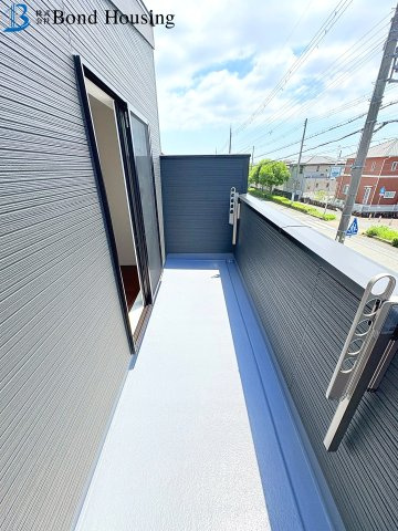 並列２台駐車・西神中央駅徒歩２５分・狩場台　全２棟　２号地のバルコニー