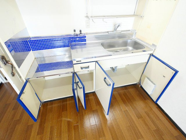 奈良パークハイツのキッチン|使いやすいキッチンです