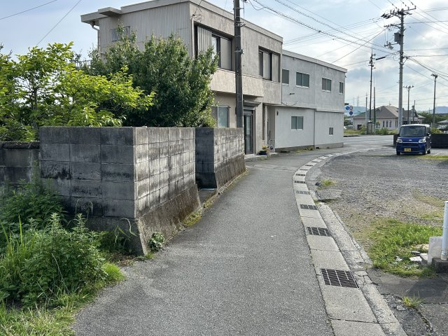 大潟町93番5　土地の外観