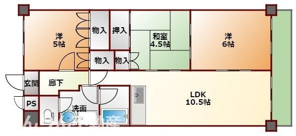 【間取り】 | 第17柴田マンション