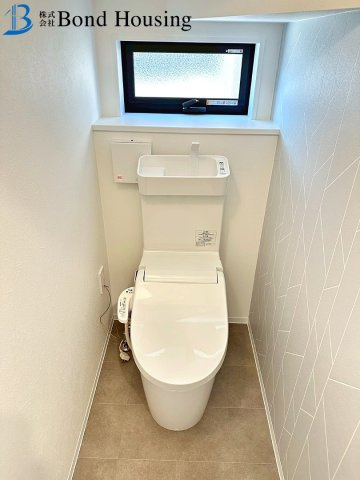 山電　林崎松江海岸駅 徒歩10分　明石市林３丁目　新築戸建のトイレ