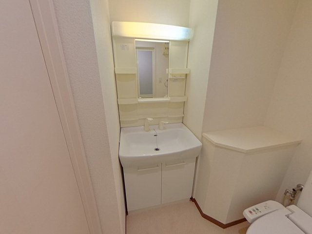 熊本市中央区辛島町の賃貸マンションの独立洗面台