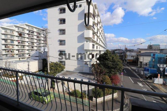 水尾グリーンハイツC棟の展望