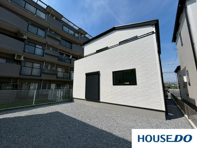 太田市龍舞町6期の外観|南側に面している庭です
