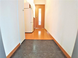 落ち着いた玄関です