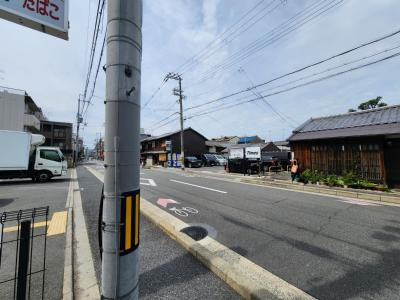 ユニロイヤル四条大宮の地図|前面道路