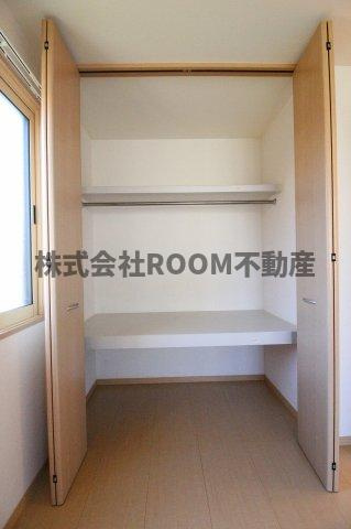 リーフレットエコー　Ⅲ号館の収納|専用の収納スペースです