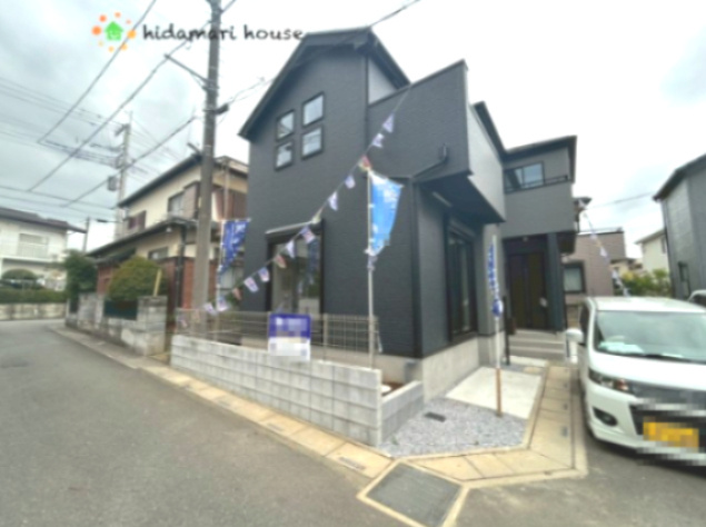 桶川市上日出谷南2期　新築戸建　グラファーレ01の外観|現地写真