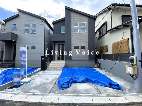 【外観】 | 【仲介手数料０円】茅ヶ崎市松浪2丁目　新築一戸建て　3号棟　全3棟 | １号棟【仲介手数料０円】茅ヶ崎市松浪2丁目　新築一戸建て　全3棟