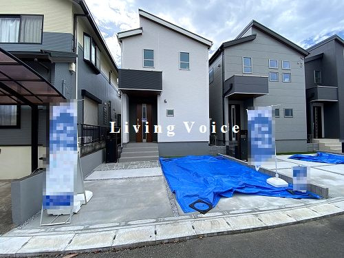 【外観】 | 【仲介手数料０円】茅ヶ崎市松浪2丁目　新築一戸建て　3号棟　全3棟 | ３号棟【仲介手数料０円】茅ヶ崎市松浪2丁目　新築一戸建て　全3棟