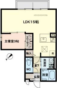 【間取り】 | Due　♭４