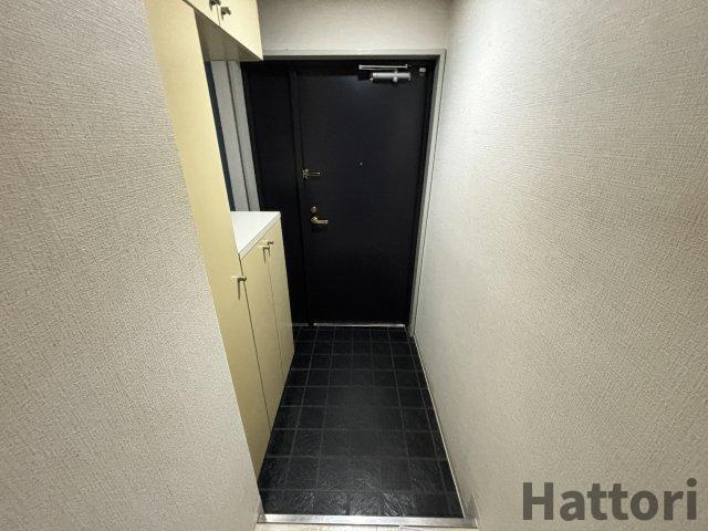 ヴィラウッドランドⅡの玄関