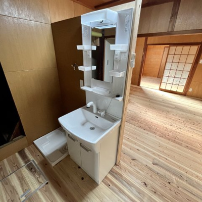 【独立洗面台】 | 朝日町K邸テラスハウス