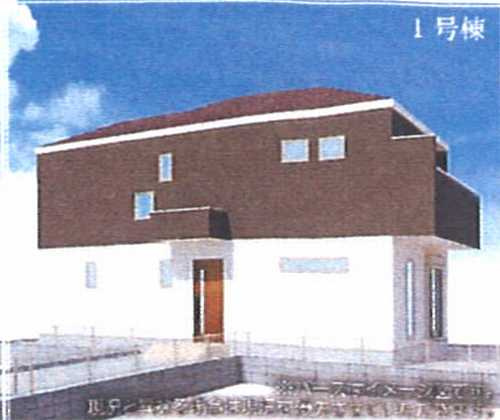 藤沢市石川5期　新築戸建全3棟　1号棟の外観