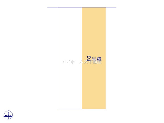 【区画図】 | 刈谷市中手町２丁目202-1『仲介料無料』新築戸建て | 2号棟