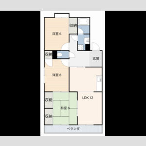サンパーク　森　　刈谷市の賃貸ならクラスホーム刈谷店の間取り