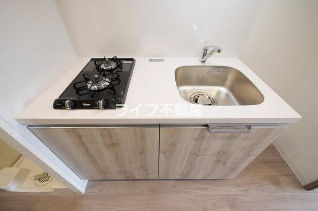 プレサンスＯＳＡＫＡ東成中本ハーヴィルのキッチン