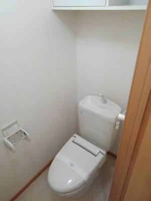 【トイレ】 | フォーリスト　ヒルズ　Ａ | 落ち着いたトイレです