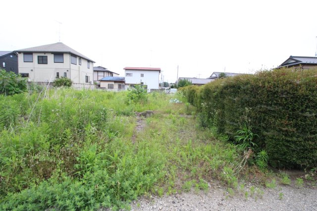筑西市小川の外観|北側共有通路部分から南側を撮影しました！
