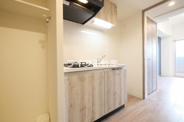 プレサンスＯＳＡＫＡ東成中本ハーヴィルのキッチン|キッチンです