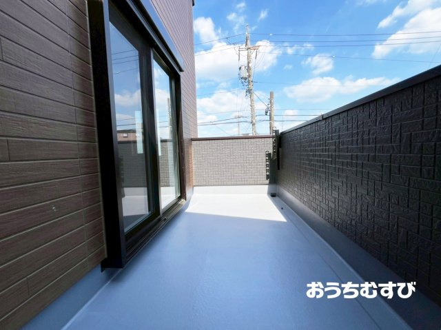 春日井市朝宮町第3(全1棟)1号棟のバルコニー