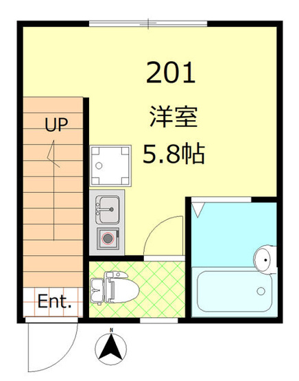 【間取り】 | ベストハイム京急蒲田