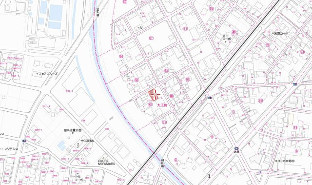 【土地図】 | 都城市大王町　838万円