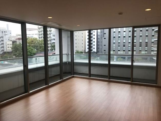 港区芝浦３丁目の賃貸マンションの居間・リビング