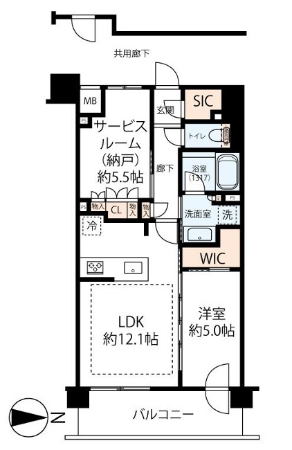  レーベン横濱西谷ＤＵＡＲＩＺＥの間取り