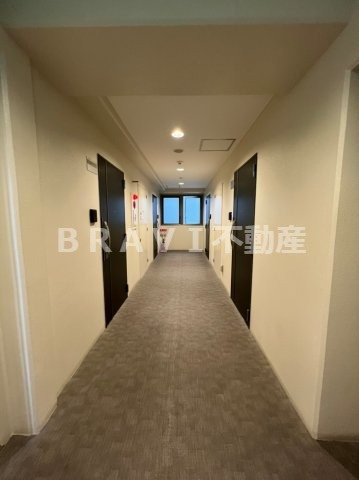 アドバンス大阪城アンジュ　BRAVI不動産のその他共用部分|【アドバンス大阪城アンジュ】共用廊下