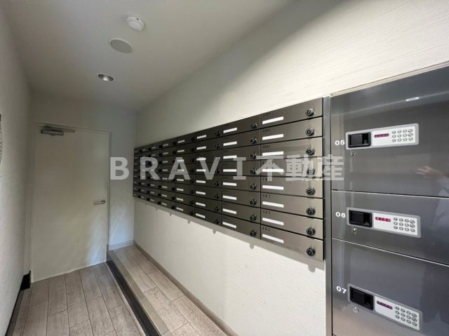 アドバンス大阪城アンジュ　BRAVI不動産のその他共用部分|【アドバンス大阪城アンジュ】郵便受け