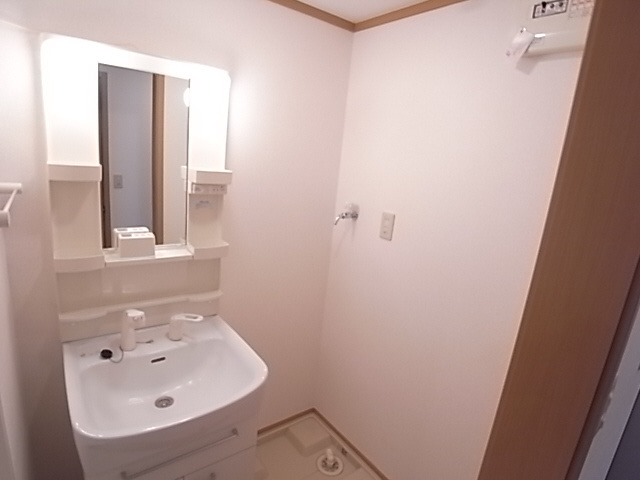 神戸市須磨区車字口道谷のアパートの洗面所|シャンプードレッサー