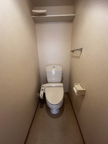 ヴィラ堂筋Cのトイレ|落ち着いたトイレです
