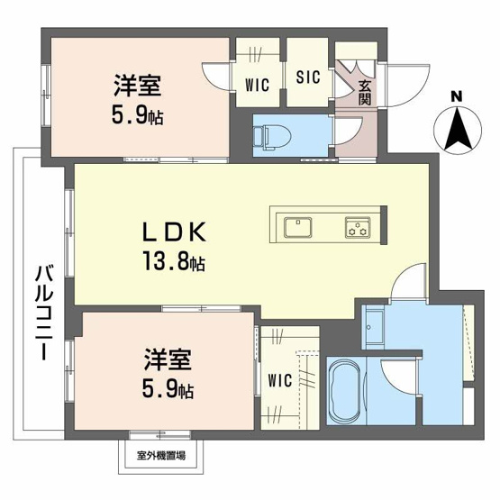【間取り】 | シャーメゾンケーツー