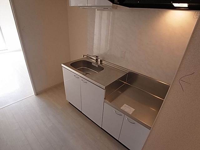 神戸市須磨区車字潰ノ下の賃貸マンションのキッチン|キッチン（ガスコンロ設置可）