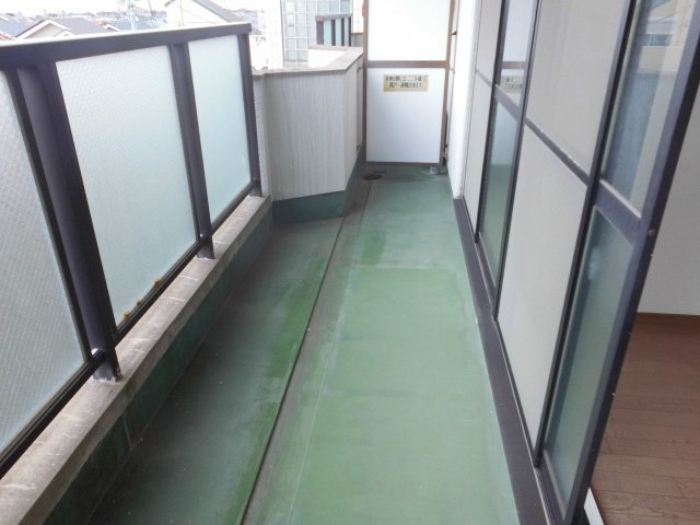 ビアンコディモーラのバルコニー