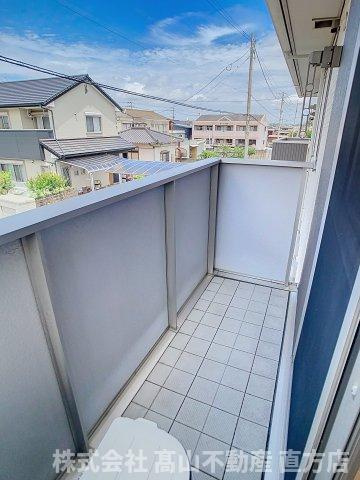 シティハウスやしまのバルコニー