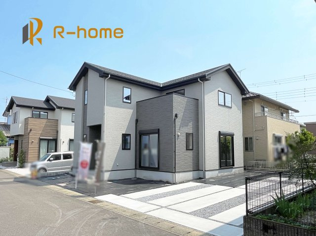 小山市土塔7期　新築戸建て　2号棟の外観|ご予約を頂ければ、『平日』はもちろん『早朝』や『夜間』もご見学可能です♪お気軽にお申し付けください♪