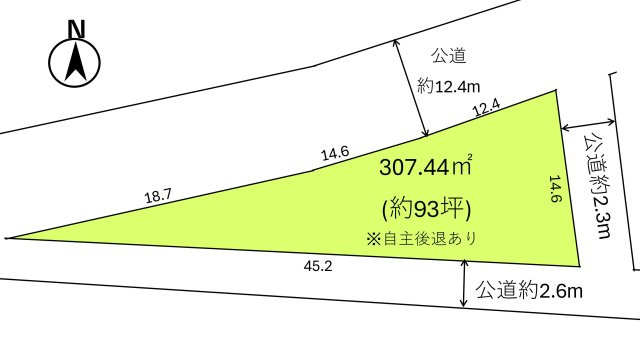 置場用地 川越市渋井