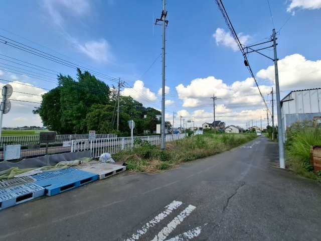 置場用地 川越市渋井の土地図|日当たり良好